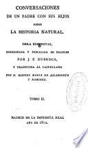 Conversaciones de un padre con sus hijos sobre la historia natural