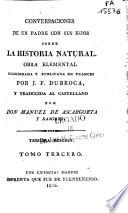 Conversaciones de un padre con sus hijos sobre la historia natural