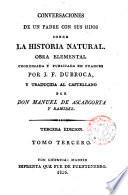 Conversaciones de un padre con sus hijos sobre la Historia Natural