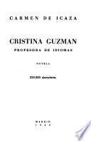 Cristina Guzmán, profesora de idiomas
