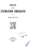 Crítica de la literatura uruguaya