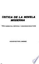 Crítica de la novela moderna