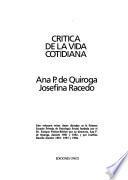 Crítica de la vida cotidiana