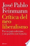 Crítica del neoliberalismo