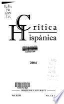 Crítica Hispánica