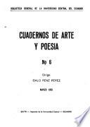 Cuadernos de arte y poesía