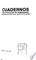 Cuadernos de la Facultad de Humanidades