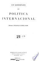 Cuadernos de política internacional