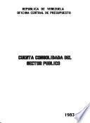 Cuenta consolidada del sector público