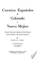 Cuentos españoles de Colorado y Nuevo Méjico