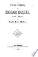 Cuentos fantásticos de Cárlos Nodier