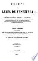 Cuerpo de leyes de Venezuela