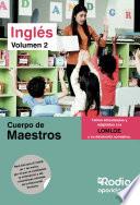 Cuerpo de Maestros. Inglés. Volumen 2. LOMLOE
