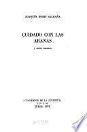 Cuidado con las aranas