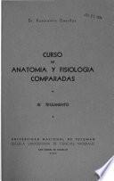 Curso de anatomía y fisiología comparadas: Tegumento