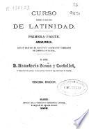 Curso teórico y práctico de latinidad