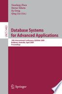 Libro Database Systems for Advanced Applications