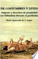 De costumbres y leyes