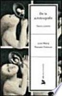 De la autobiografía