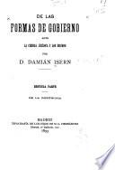 De las formas de gobierno ante la ciencia jurídica y los hechos