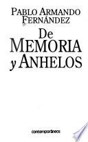 De memoria y anhelos