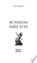 De ninguna parte tuyo