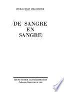De sangre en sangre