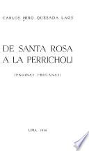 De santa Rosa a la Perricholi
