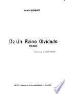 De un reino olivdado