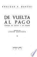 De vuelta al pago