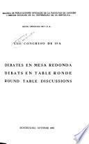 Debates en mesa redonda