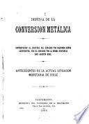 Defensa de la conversion metalica