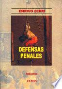 Defensas penales