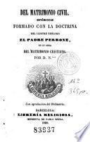 Del matrimonio civil