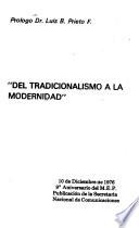 Del tradicionalismo a la modernidad