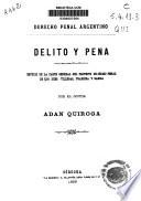 Delito y pena