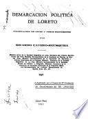 Demarcación política de Loreto (compilación de leyes y otros documentos)