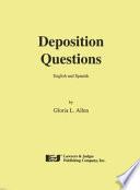 Deposition Questions
