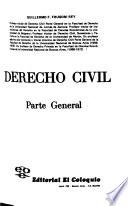 Derecho civil, parte general