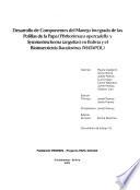Desarrollo de componentes de manejo integrado de las Polillas de la Papa (Phthorimaea operculella y Symmetrischema tangolias) en Bolivia y el bioinsecticida baculovius (MATAPOL)
