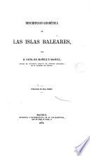 Descripción geodésica de las islas baleares