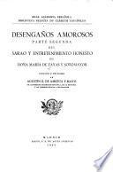 Desengaños amorosos, parte segunda del sarao y entretenimiento honesto