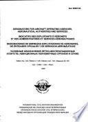 Designators for Aircraft Operating Agencies, Aeronautical Authorities and Services