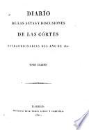 Diario de las actas y discusiones de las cortes