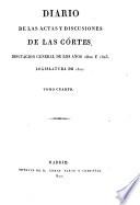 Diario de las actas y discusiones de las cortes