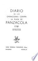 Diario de las operaciones contra la Plaza de Panzacola, 1781