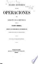Diario de las operaciones del ejército de la República [of Venezuela] contra la faccion federal, desde el 9 de Enero hasta el 16 de Marzo de 1860. ... Con el plano de la batalla de Cople