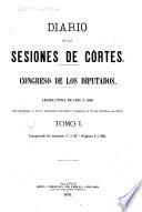 Diario de las Sesiones de Cortes, Congreso de los Diputados