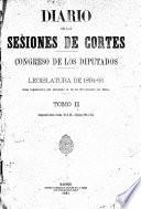 Diario de las sesiones de Cortes