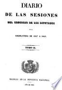 Diario de las sesiones de Cortes